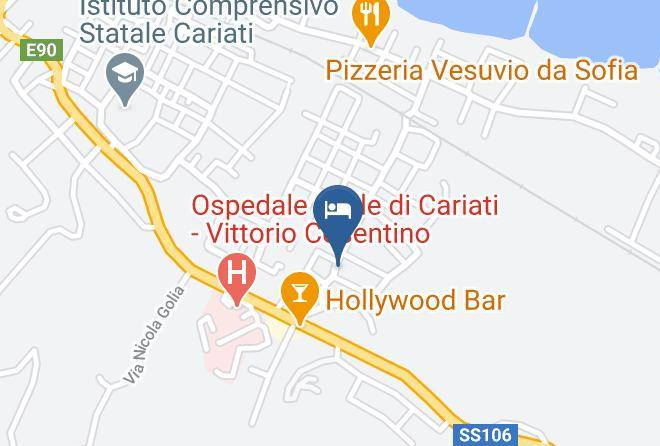 Cosenza - Elegance B&b Maps
