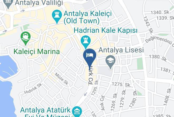 Elegance East Hotel Map