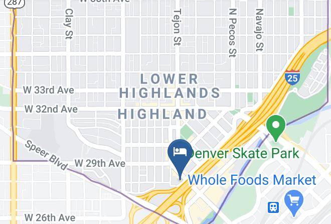 Denver - Elegance Elevation Mile High Condo In Highland Maps