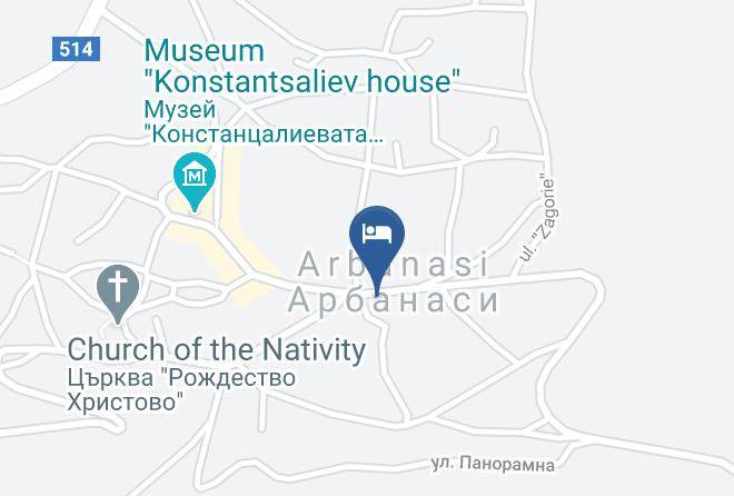 Veliko Tarnovo - Elegance Hotel Maps
