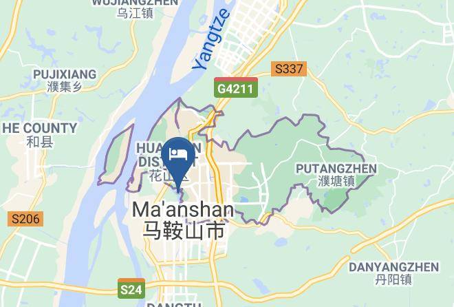 Maanshan - Elegance Life Hotel Maps