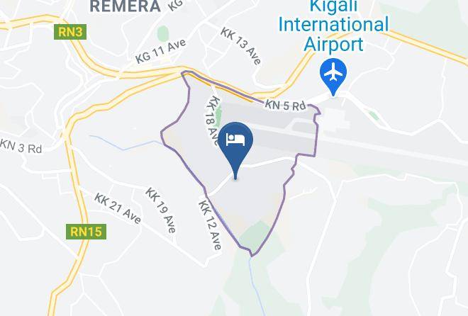 Kigali - Elegance Motel Maps
