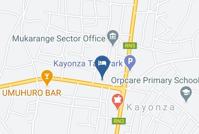 Kayonza - Elegancia Hotel Maps