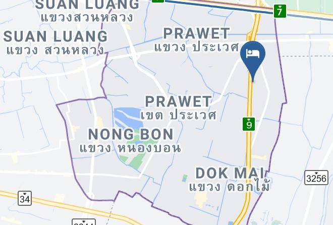 Prawet District - Elegant Airport Hotel Maps