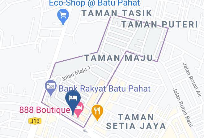 Daerah Batu Pahat - Elegant Hotel Maps