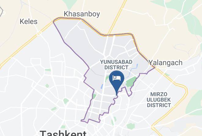 Tashkent - Elegant Hotel Maps