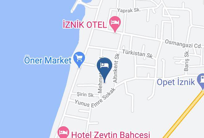 Iznik - Eleia Hotel Iznik Maps