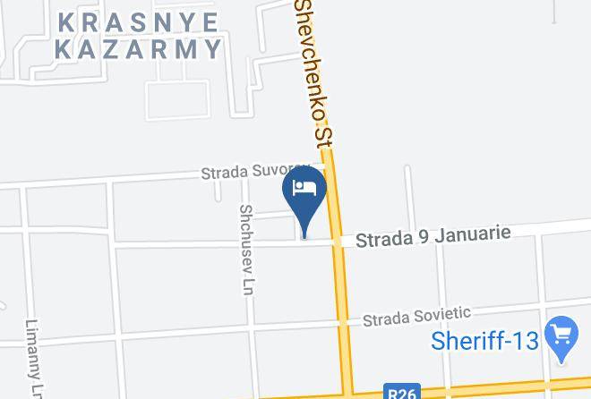 Municipiul Tiraspol - Elektromash Hotel Maps