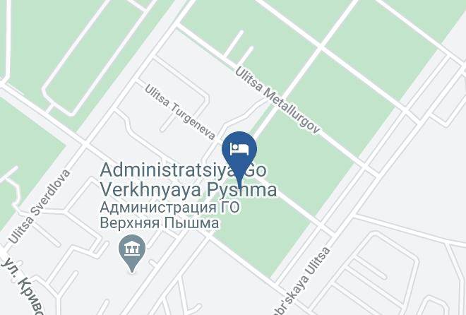 Verkhnyaya Pyshma - Elem Gostinitsa Oao Gk Uralelektromed' Maps