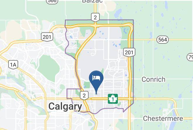Element Calgary Airport Map