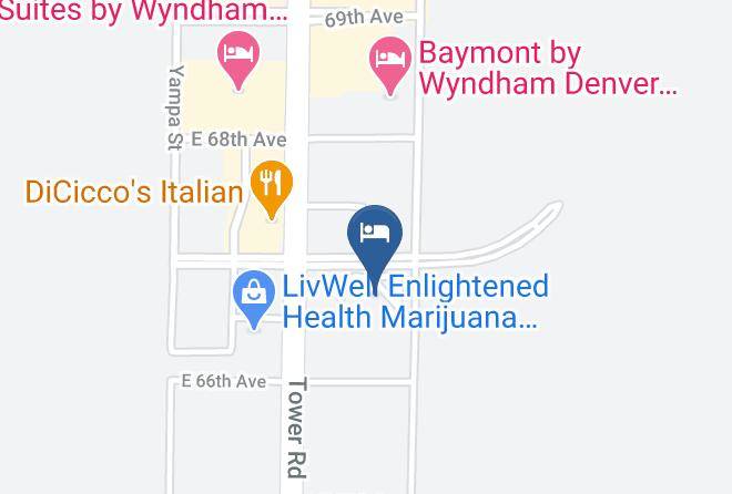 Denver - Element Denver International Airport Maps