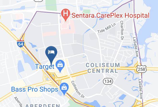 Hampton City - Element Hampton Peninsula Town Center Maps