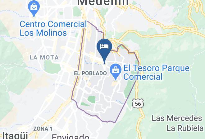 Medellin - Element Hotel Maps