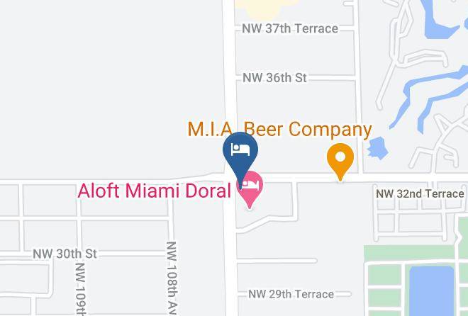 Miami Dade - Element Miami Doral Maps