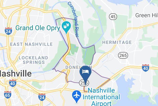 Element Nashville Airport Map
