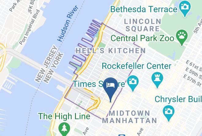 New York - Element New York Times Square West Maps