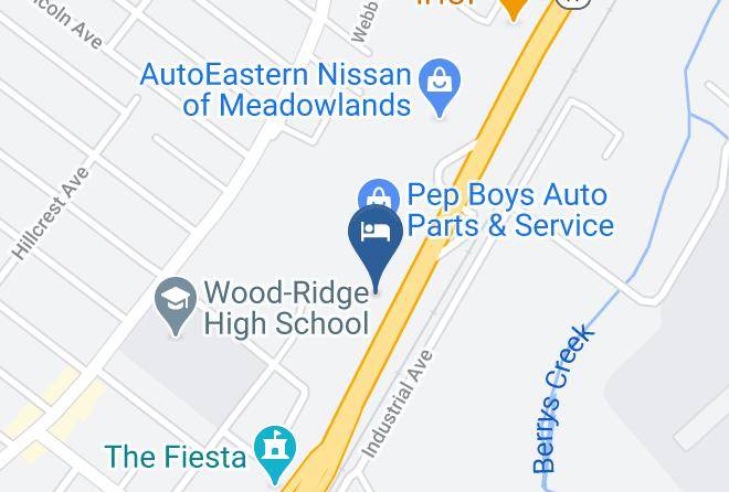 Element New York Wood Ridge Map