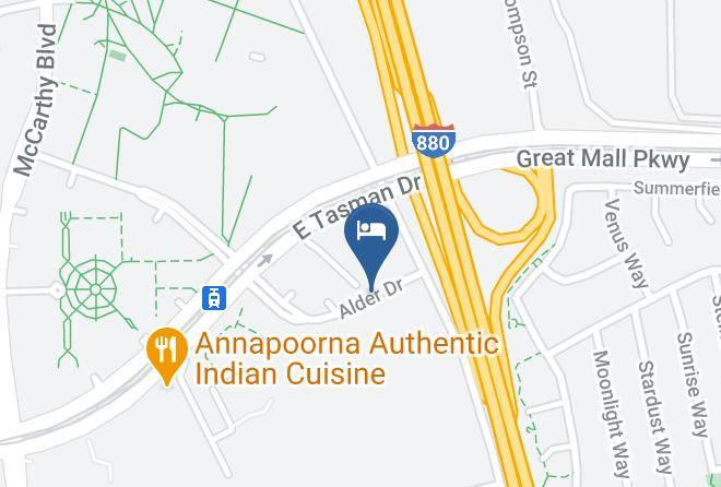 Santa Clara - Element San Jose Milpitas Maps