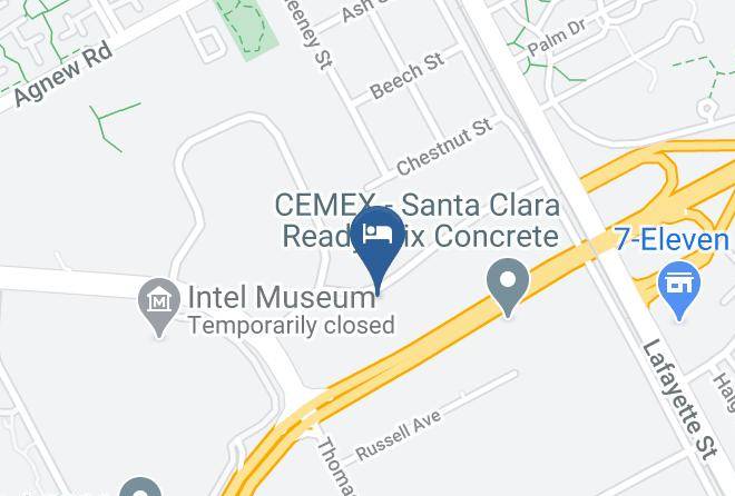 Santa Clara - Element Santa Clara Maps