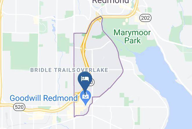 Element Seattle Redmond Map
