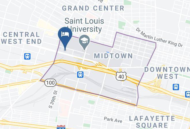 St Louis City - Element St Louis Midtown Maps