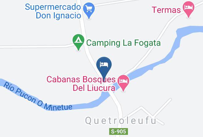 Cautin Province - Elementos Eco Lodge Maps