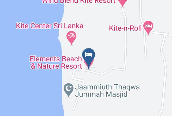 Kurunegala - Elements Beach & Nature Resort Maps