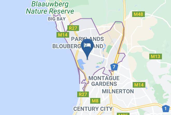 City Of Cape Town - Elements Lodge Maps
