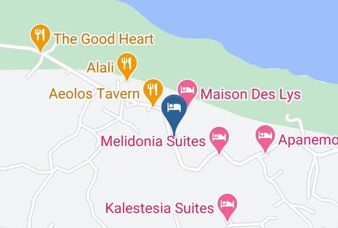 Thira - Elements Of Caldera Suites Maps