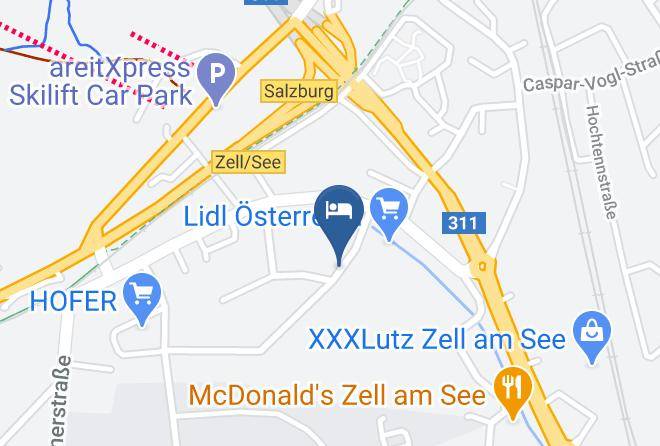 Zell Am See - Elements Resort Zell Am See Maps