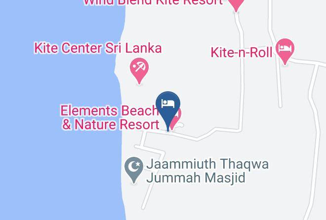 Kurunegala - Elements Watersports & Nature Resort Maps