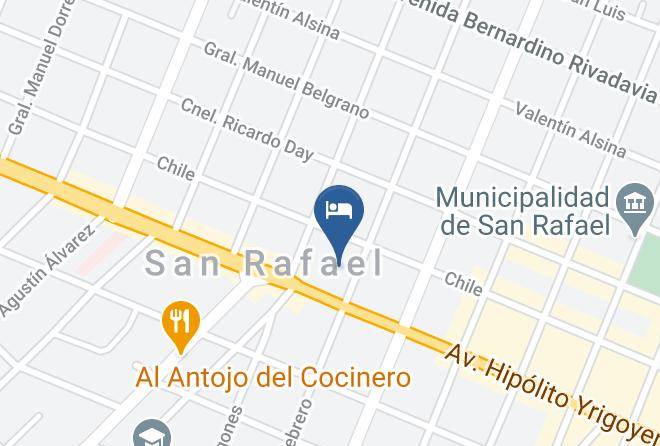 San Rafael - Elena Hotel Maps
