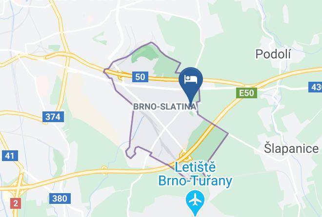 Brno - Elendris Ubytovani U Kostela Maps