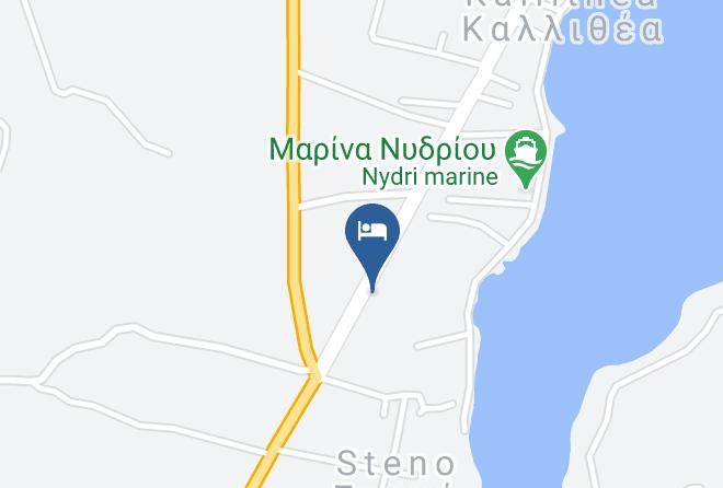 Levkas - Eleni Studios Lefkada Nidri Maps