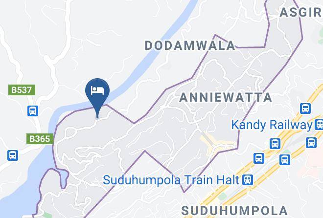 Kandy - Elephant Bath Hotel Maps