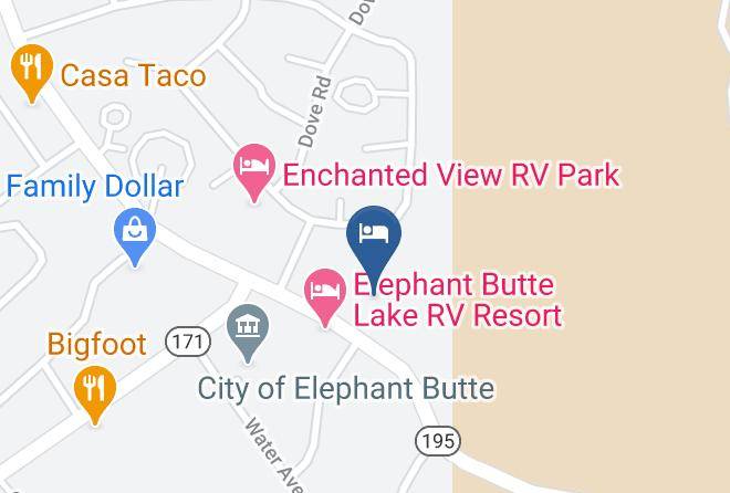 Sierra - Elephant Butte Inn Maps