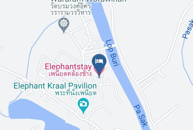 Amphoe Phra Nakhon Si Ayutthaya - Elephantstay Maps