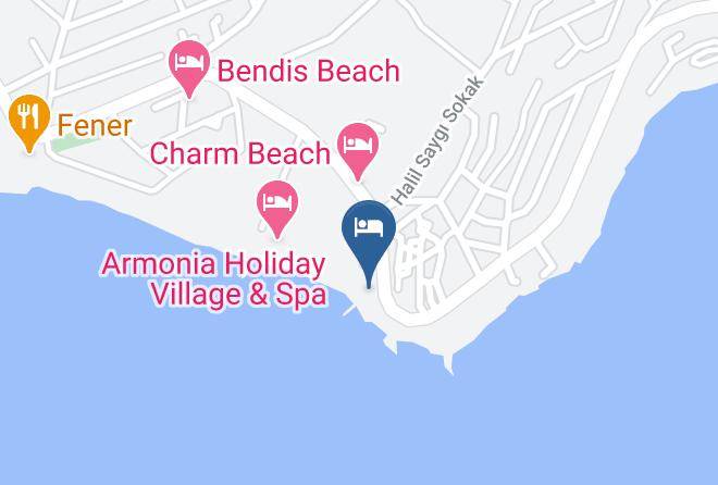 Akyarlar - Eles Otel Maps