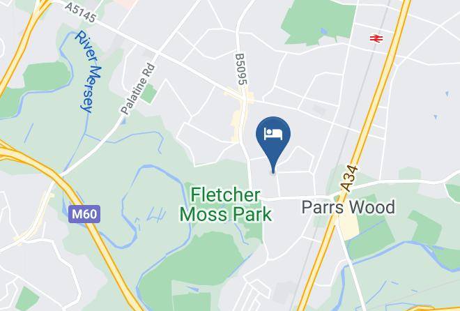 Greater Manchester - Eleven Didsbury Park Maps