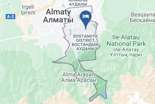 Almaty City - Eleven Hotel & Hall Maps