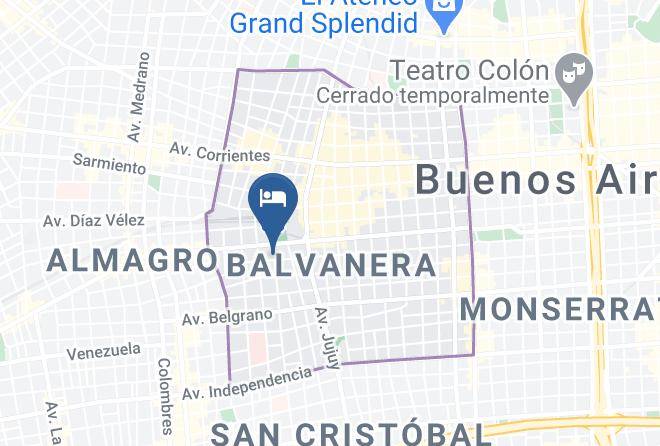 Balvanera - Eleven Palace Hotel Maps