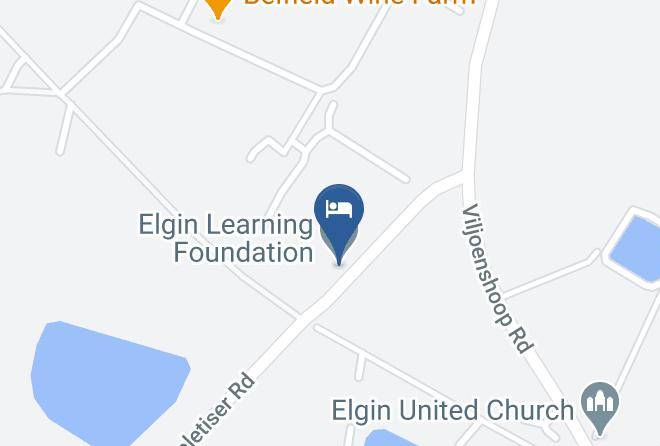 Overberg - Elgin Learning Foundation Maps