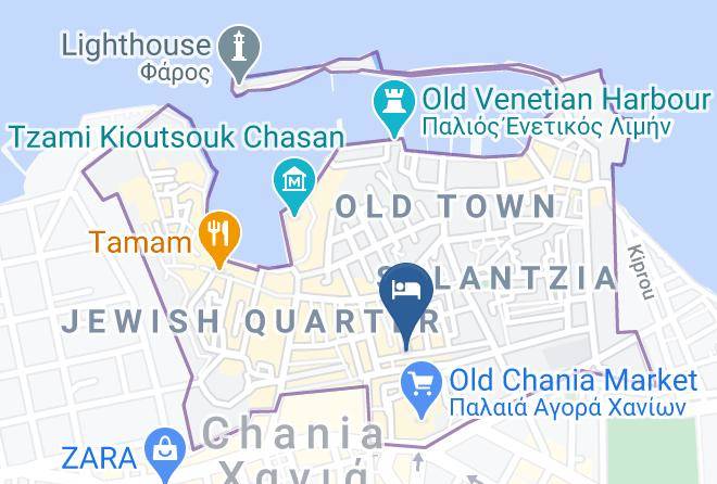 Khania - Elia Daliani Suites Maps