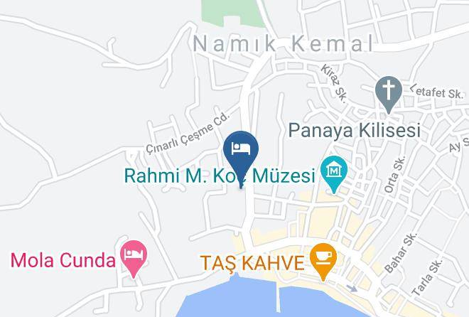 Ayvalik - Elia Otel Maps