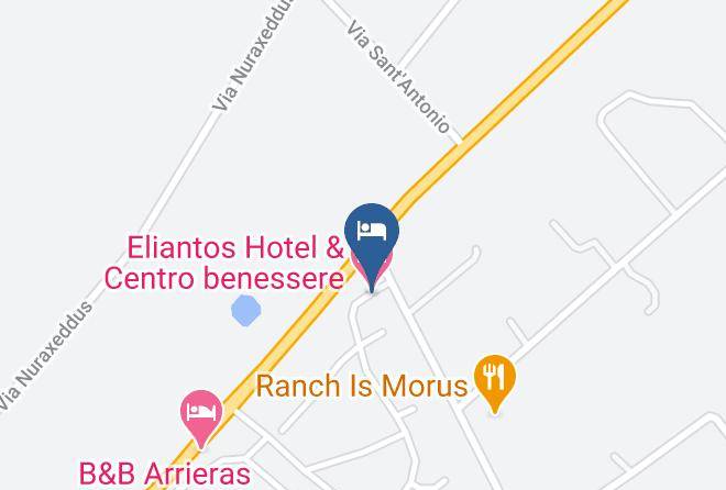 Cagliari - Eliantos Hotel & Centro Benessere Maps
