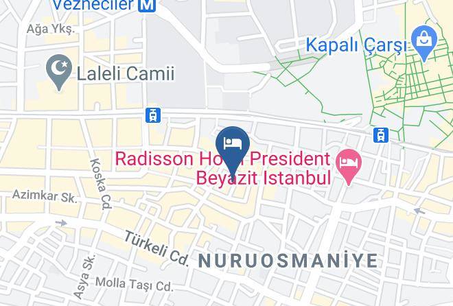 Fatih - Elibol Hotel Maps