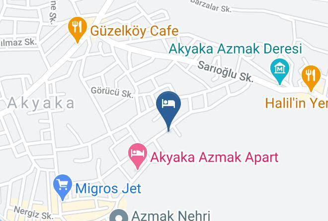 Ula - Elif Hanim Hotel & Spa Maps