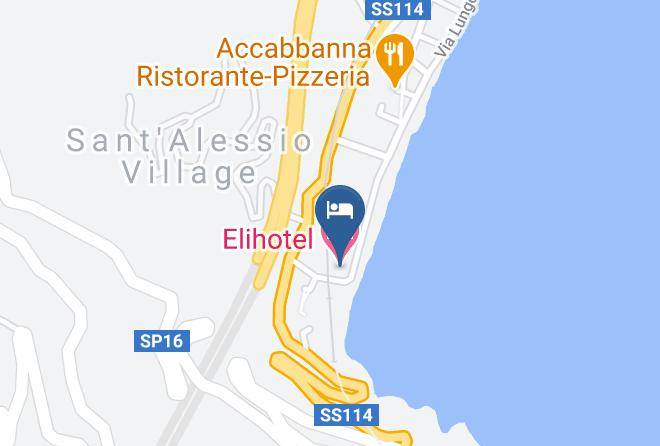Messina - Elihotel Maps