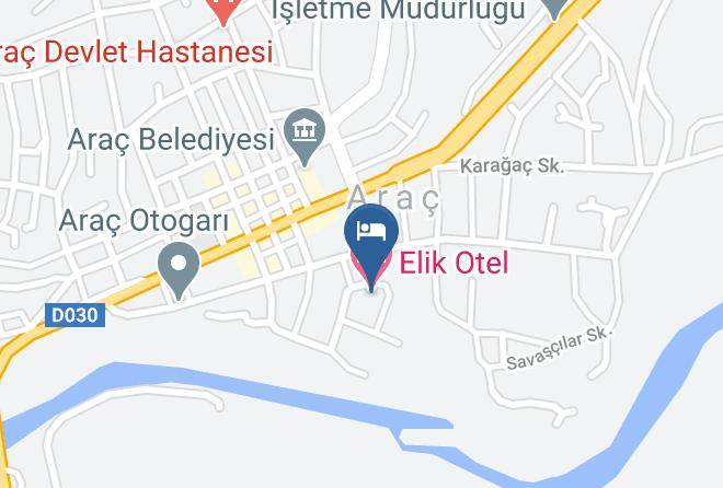 Arac - Elik Otel Maps