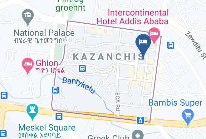 Addis Ababa - Elilly International Hotel Maps